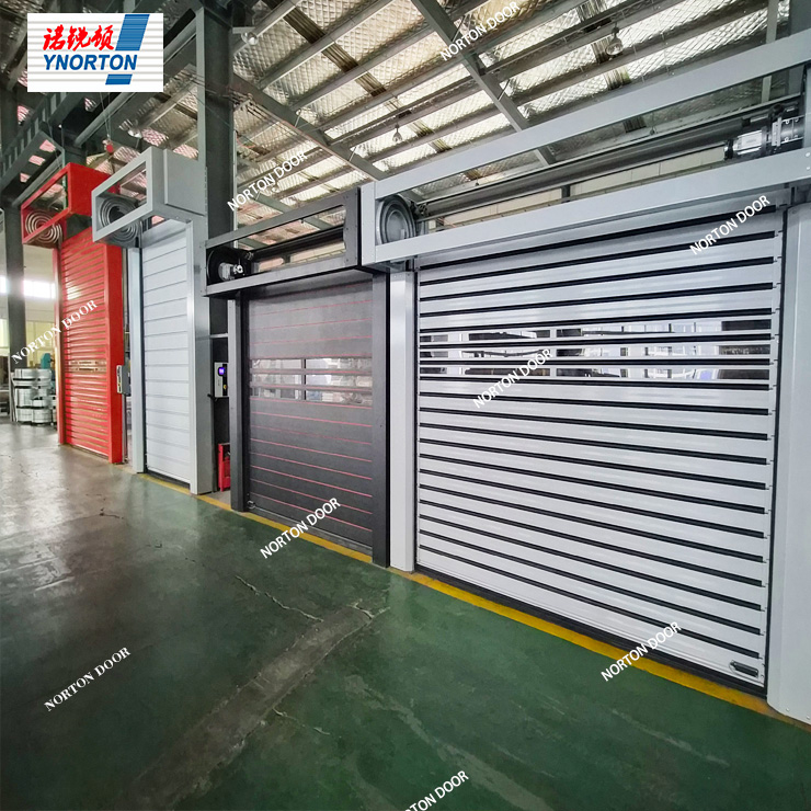 Precauções de instalação para portas rápidas rígidas